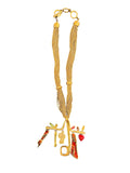 Christian Lacroix Golden Pearl Necklace