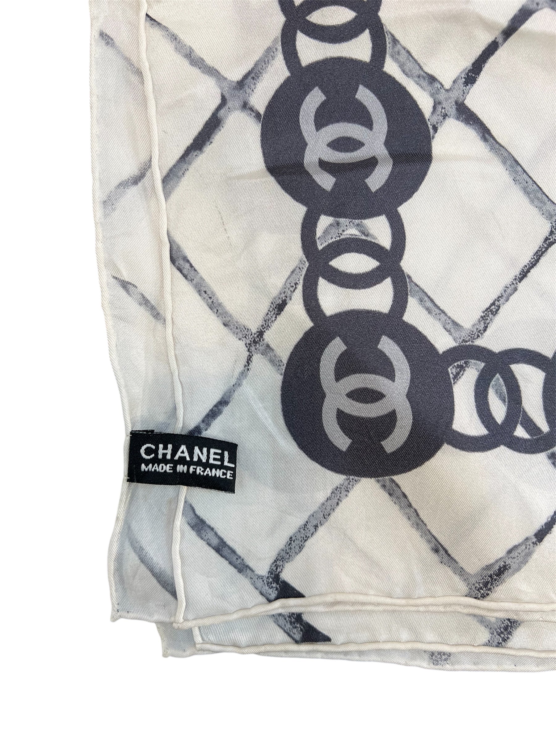 Chanel silk scarf