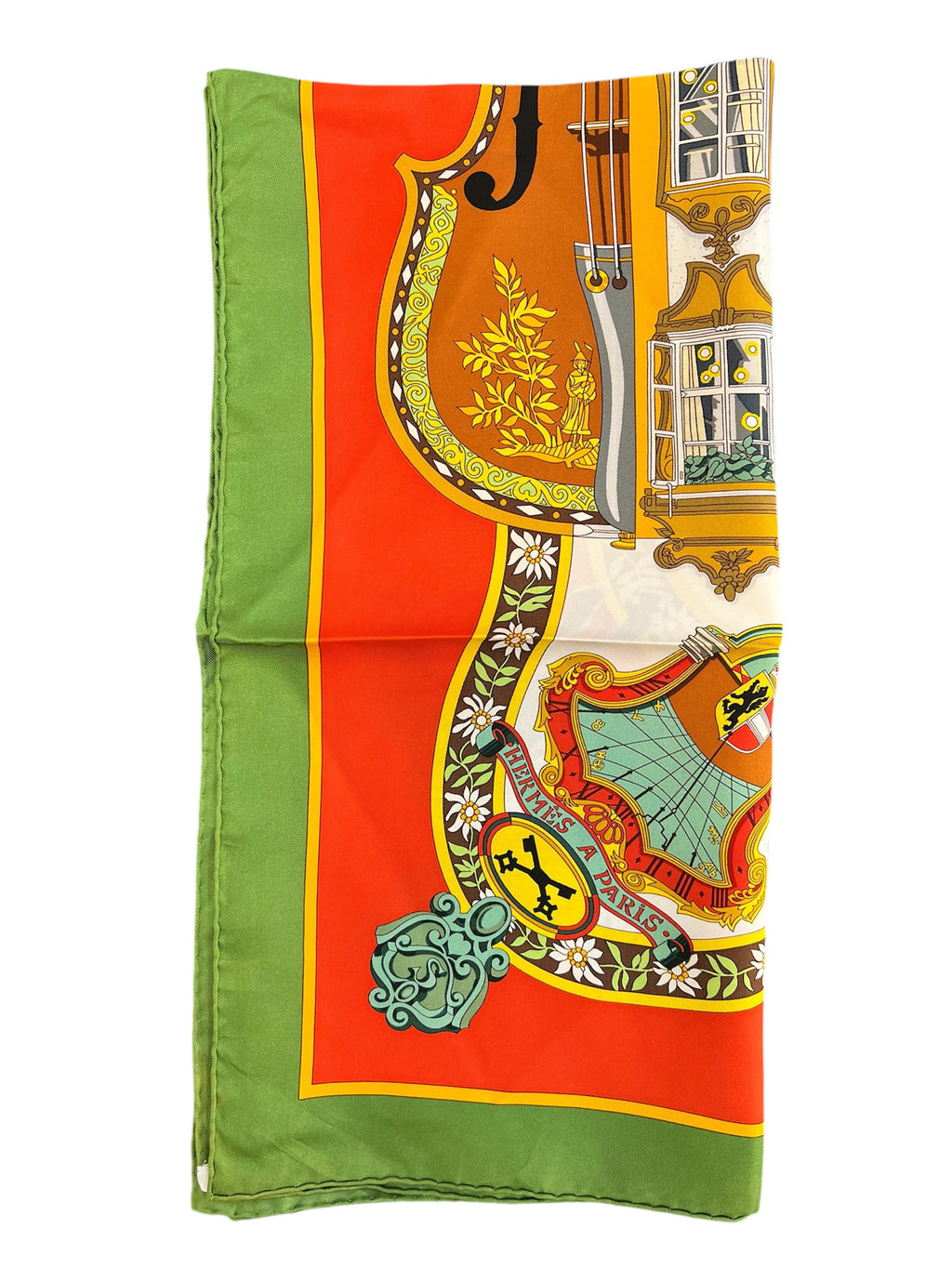 Hermès silk scarf SALZBURG