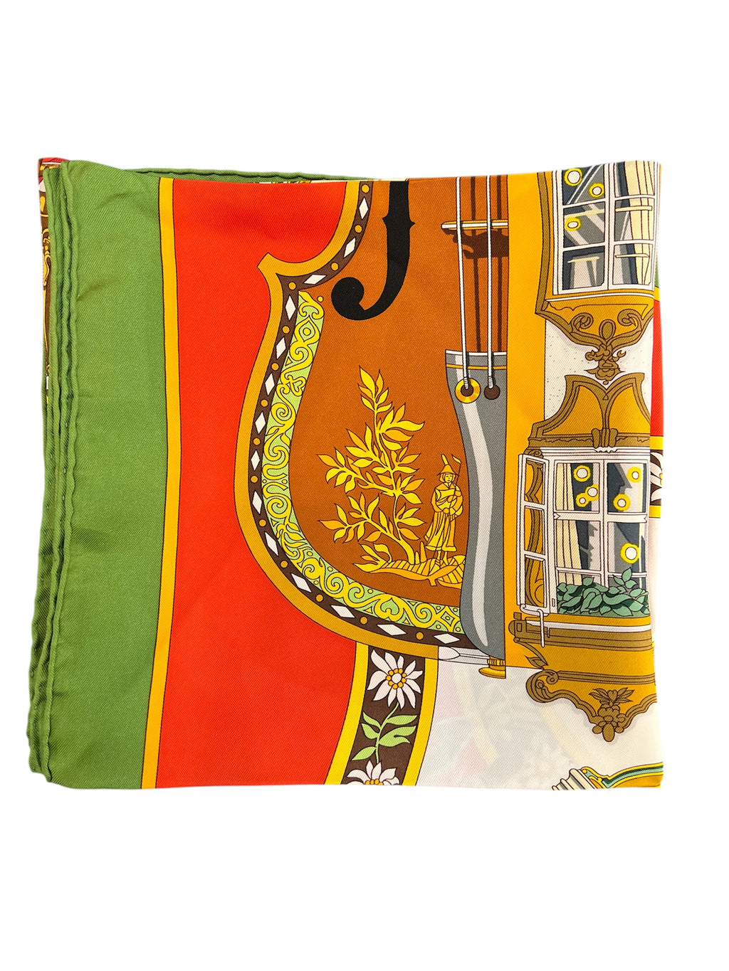 Hermès silk scarf SALZBURG