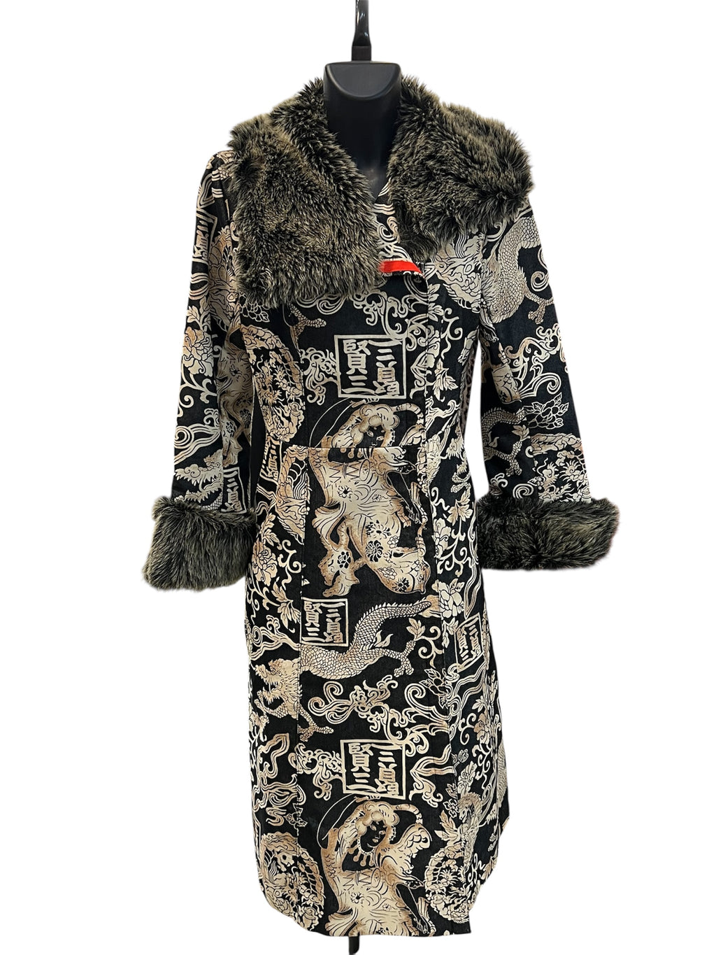 Kenzo Dragon Print Coat