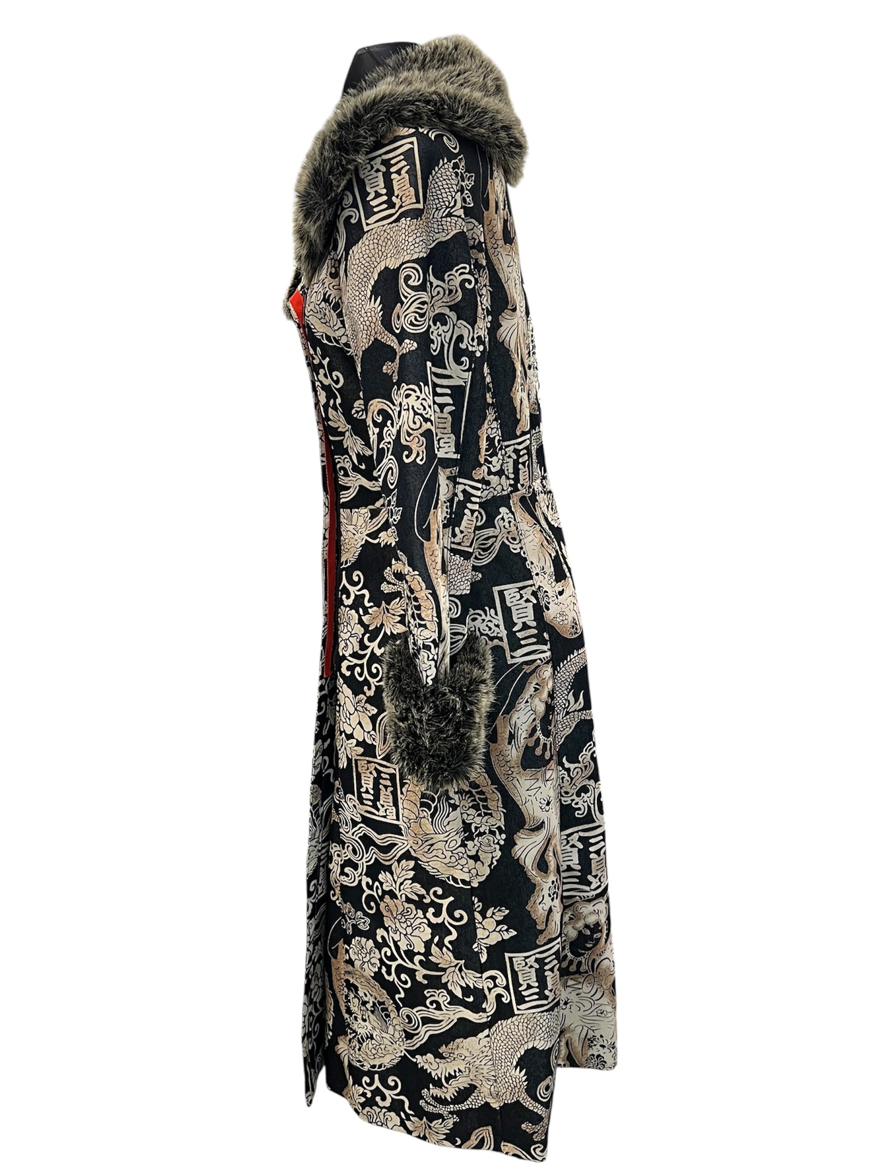 Kenzo Dragon Print Coat