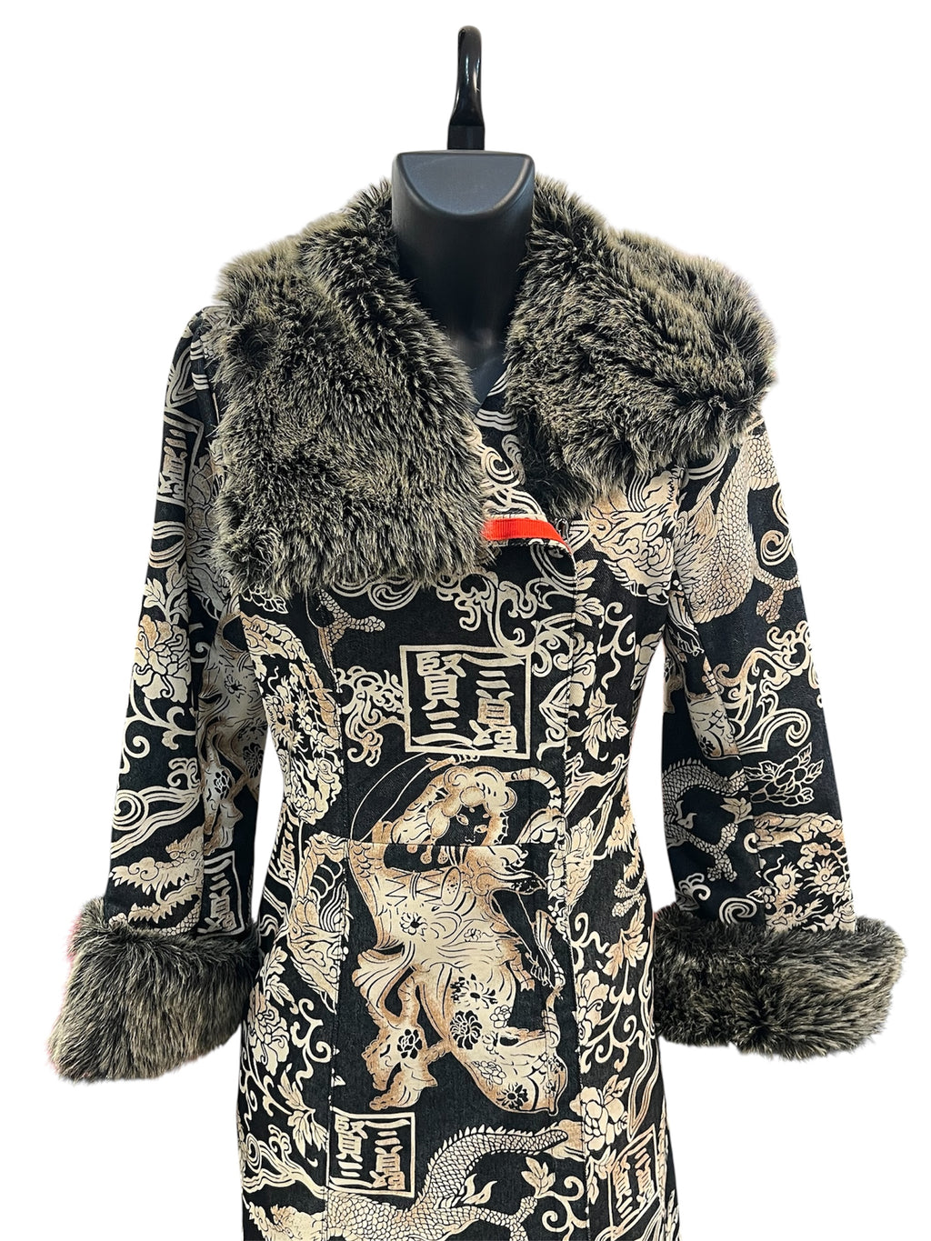 Kenzo Dragon Print Coat