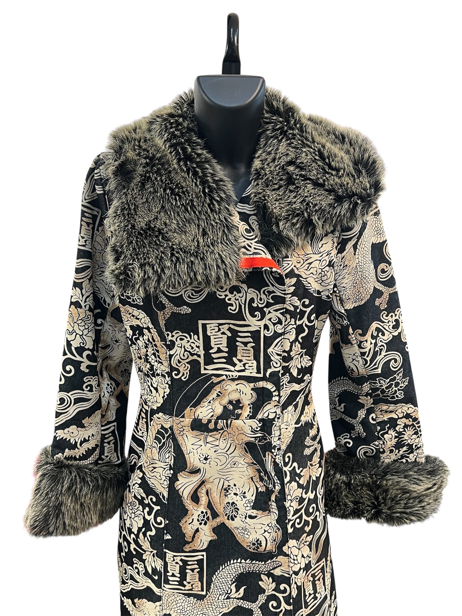 Kenzo Dragon Print Coat