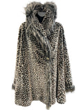 Nina Ricci fake  leopard fur coat