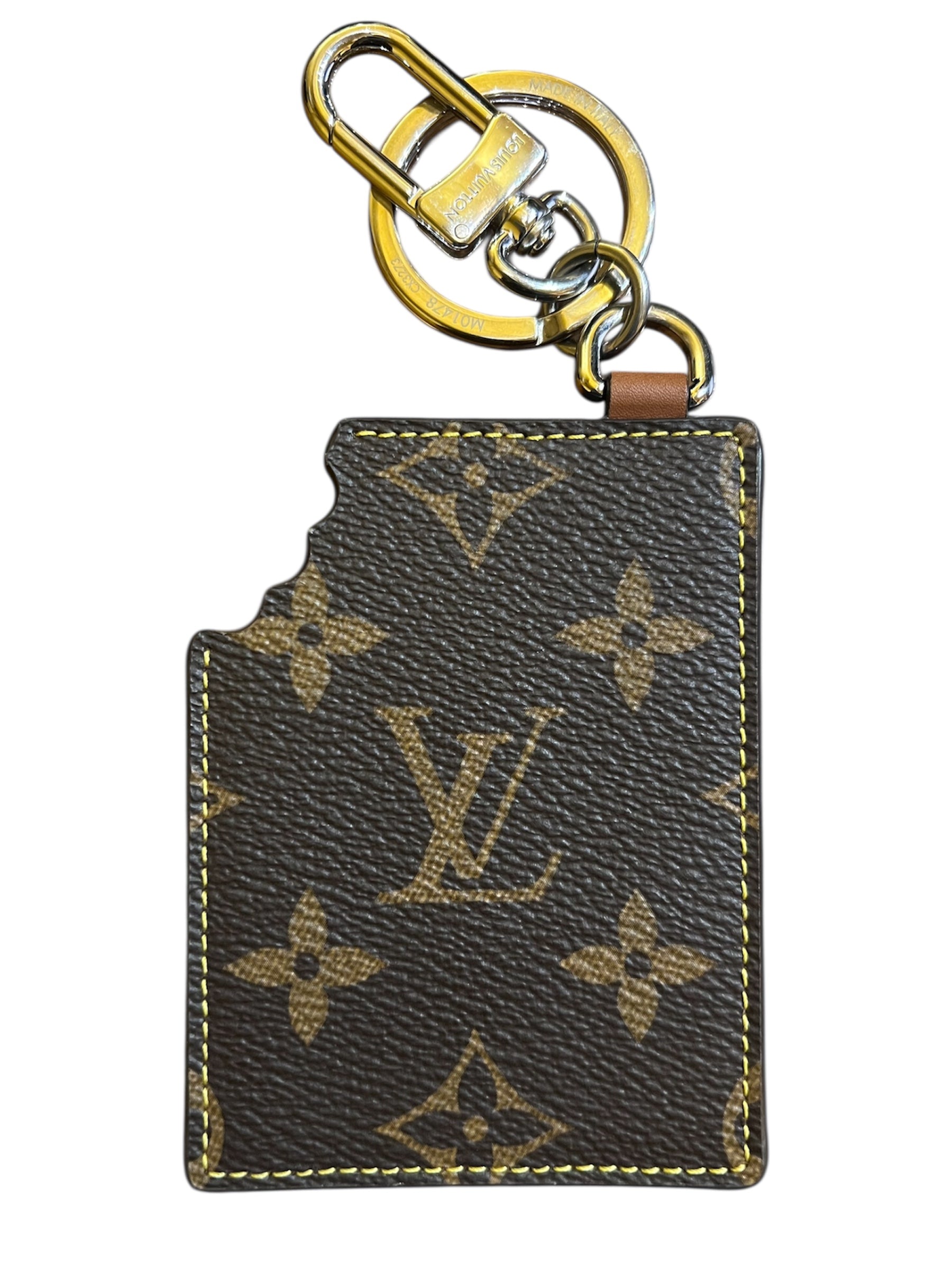 Louis Vuitton Monogram Chocolate Bar Keychain