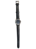 Bulgari Watch Black Leather