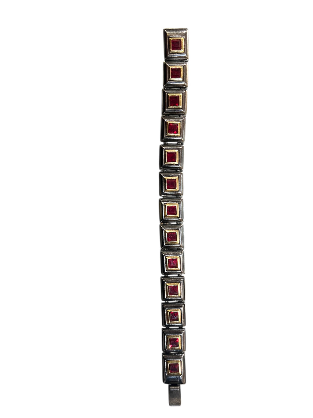 Yves Saint Laurent bracelet in silver-tone