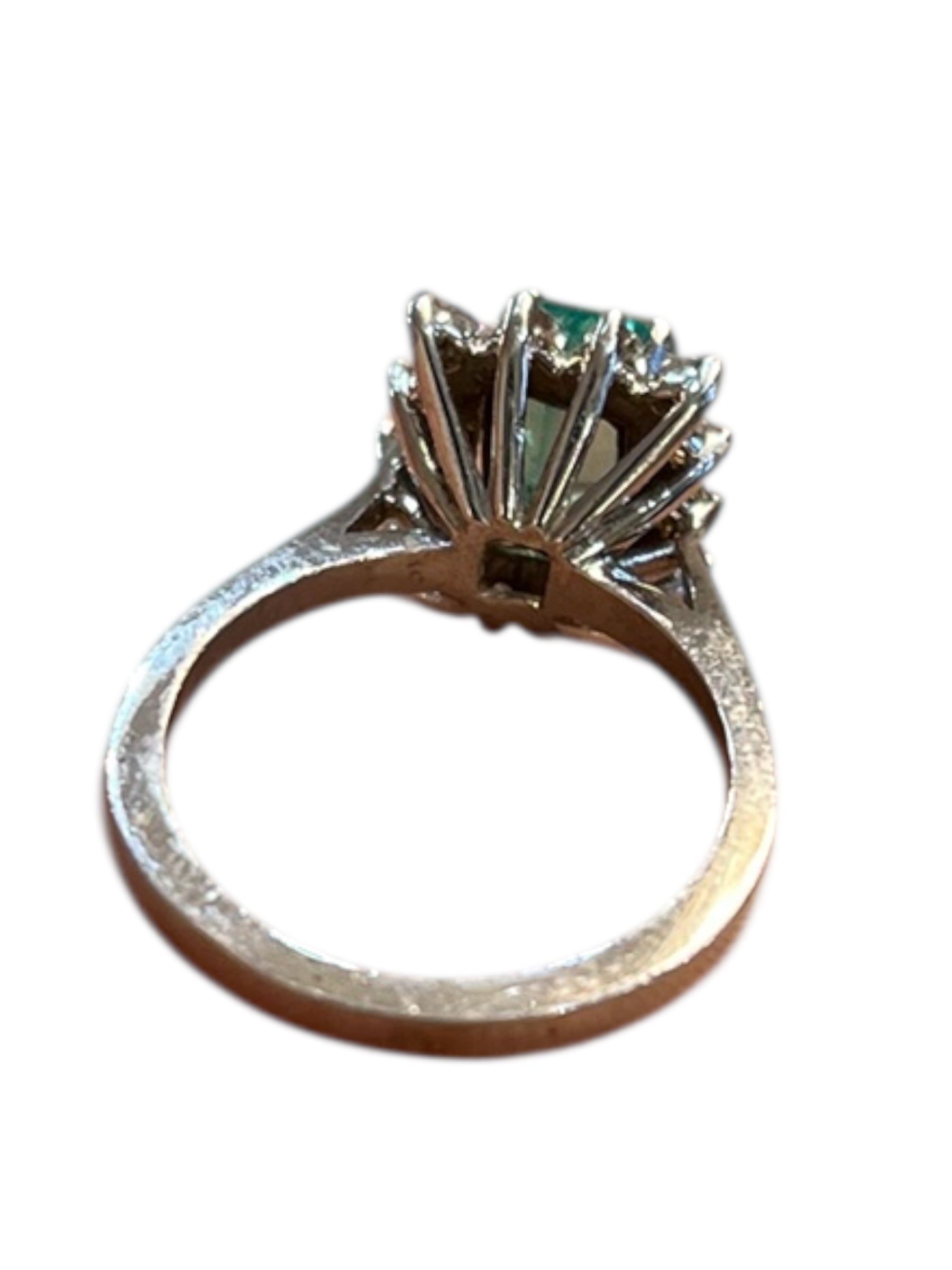 Ring in 14K white gold