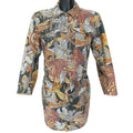 Vintage Kenzo Tiger Print Jacket & Skirt Set Size S Rare 90s Designer Suit