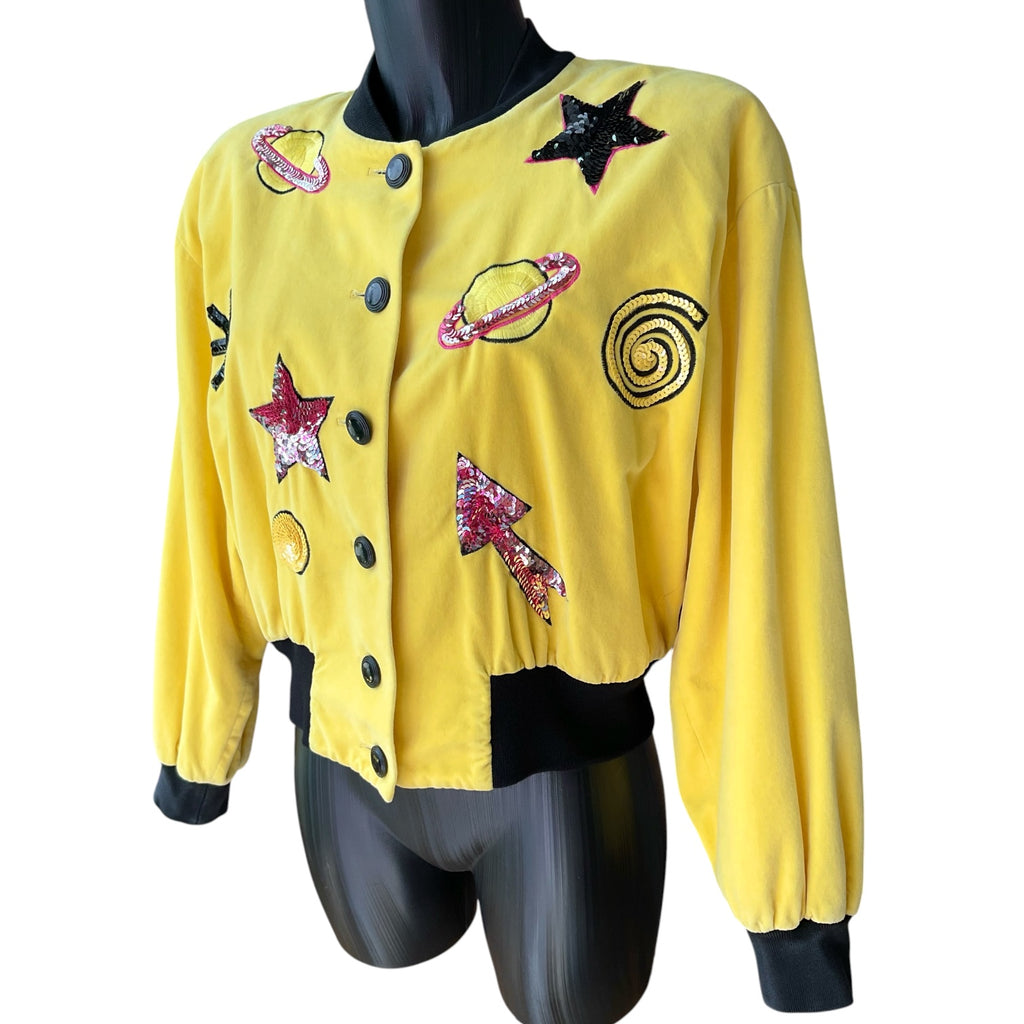 Escada 1980's Yellow Bomber