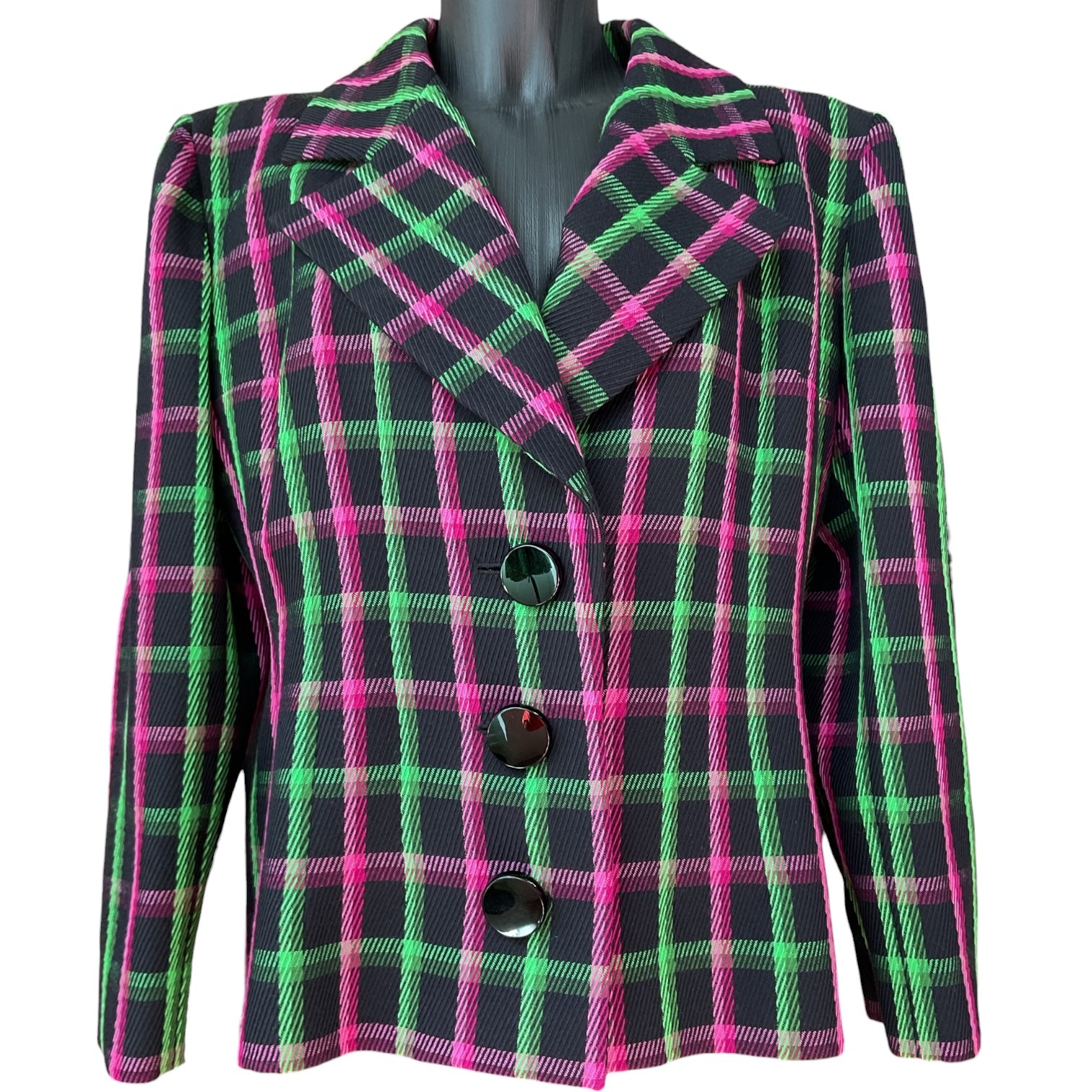 Givenchy Tartan Fluo Jacket