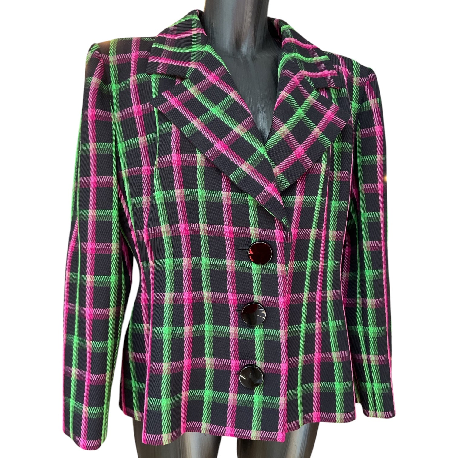 Givenchy Tartan Fluo Jacket