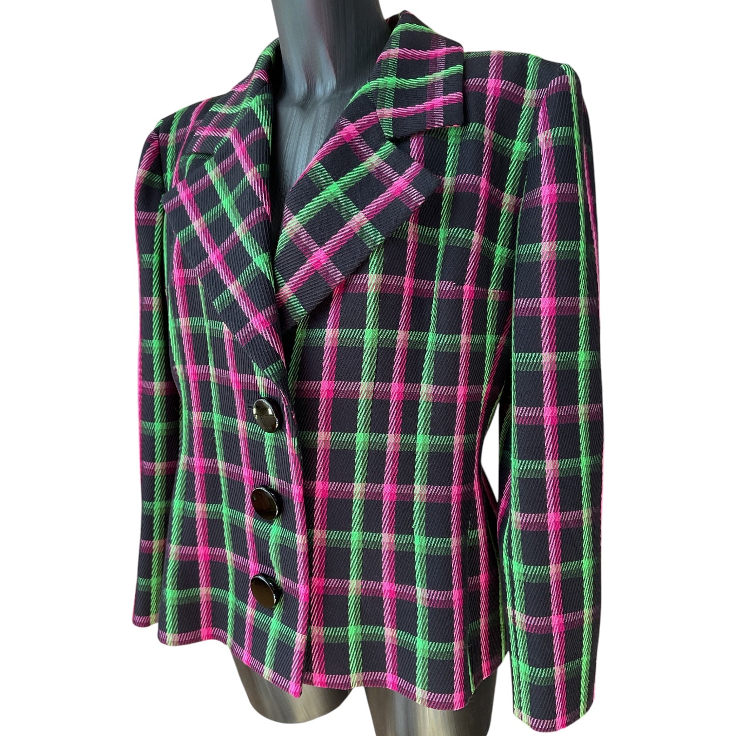Givenchy Tartan Fluo Jacket