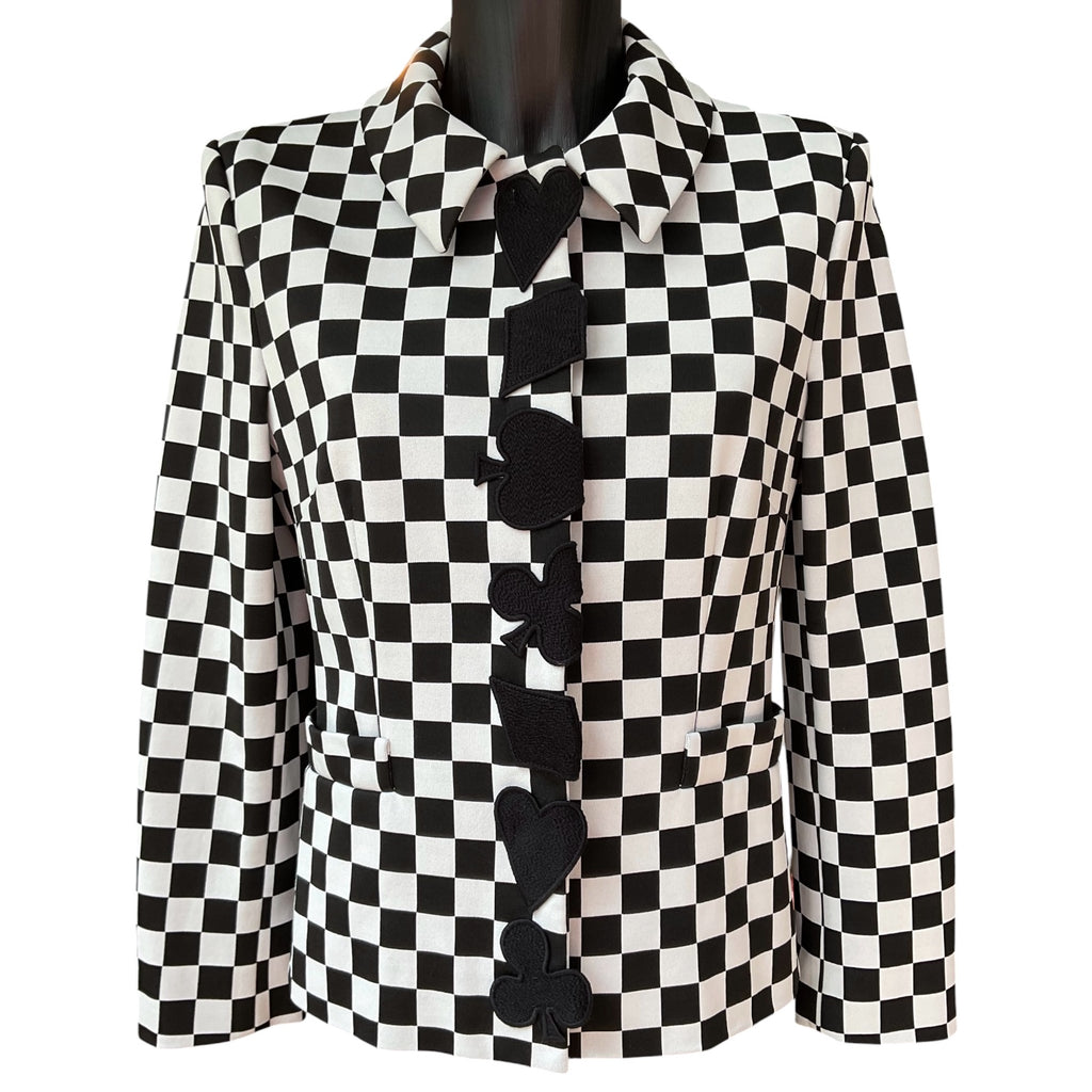 Moschino Boutique Checkerboard Jacket