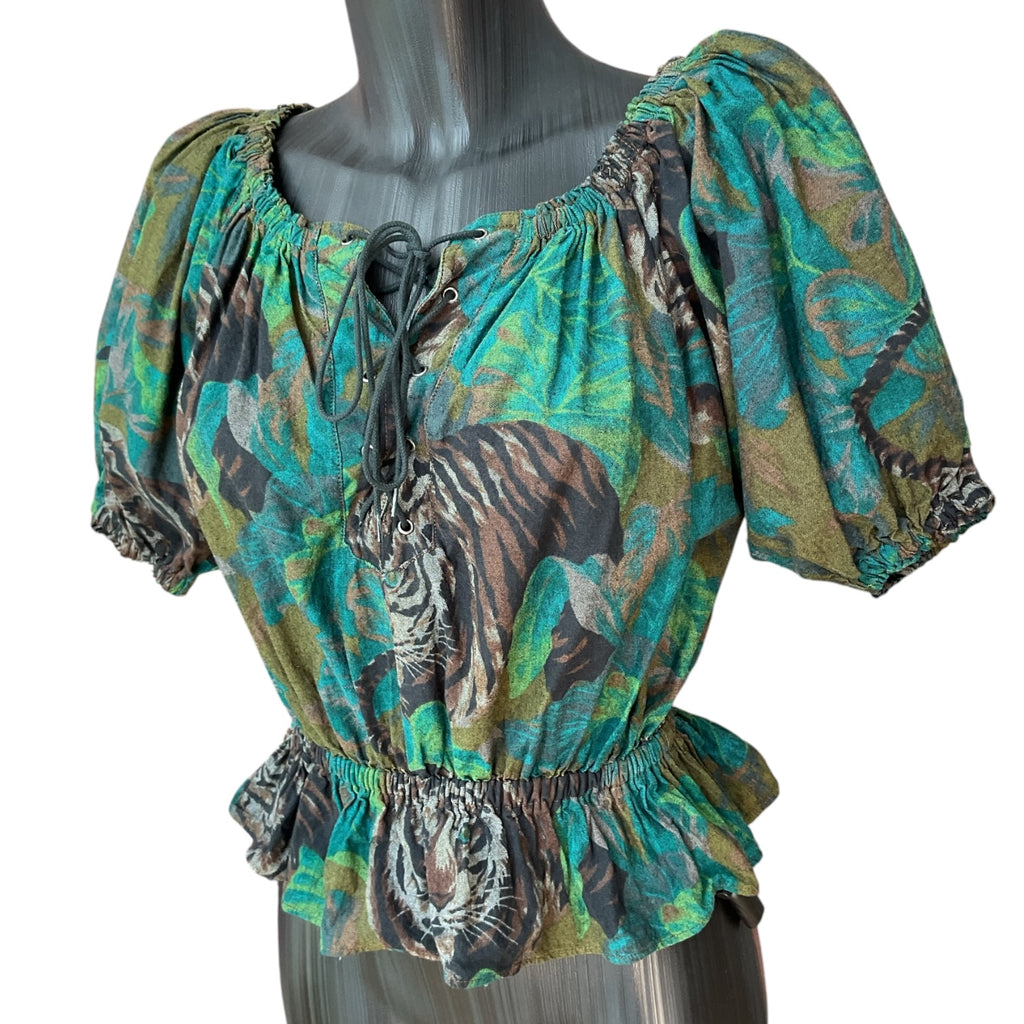 Kenzo 1990's Tiger Top