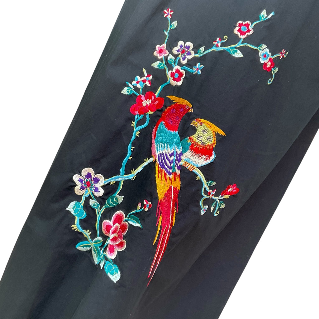 Kenzo Black Wrap Dress