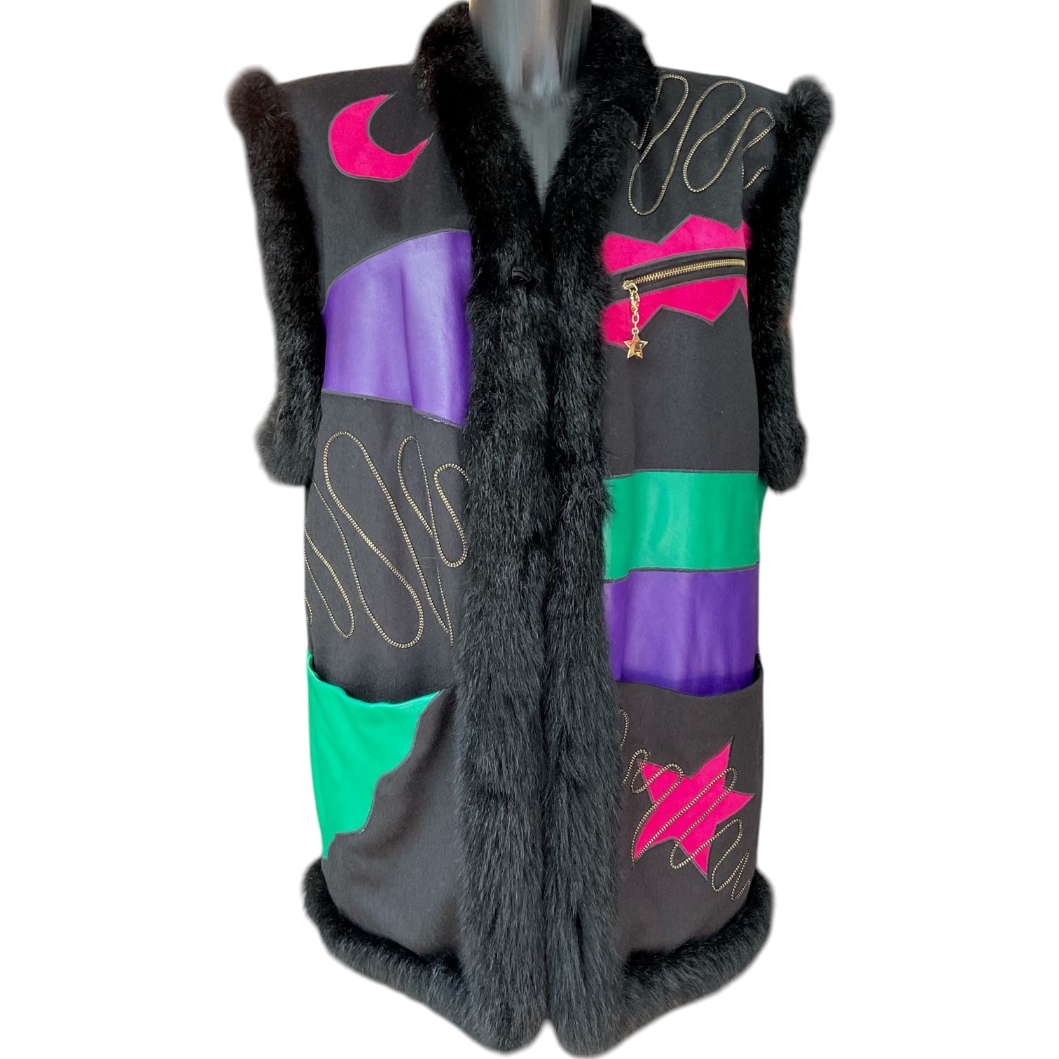 Louis Feraud Sleeveless Jacket