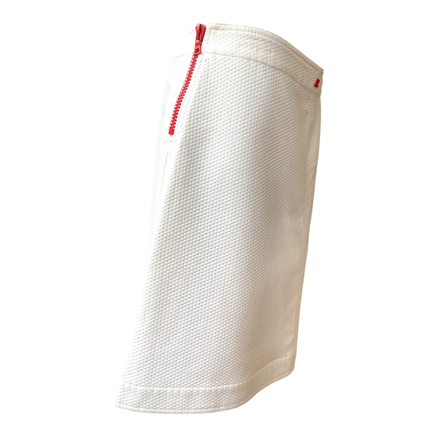 Courreges White and Red Skirt