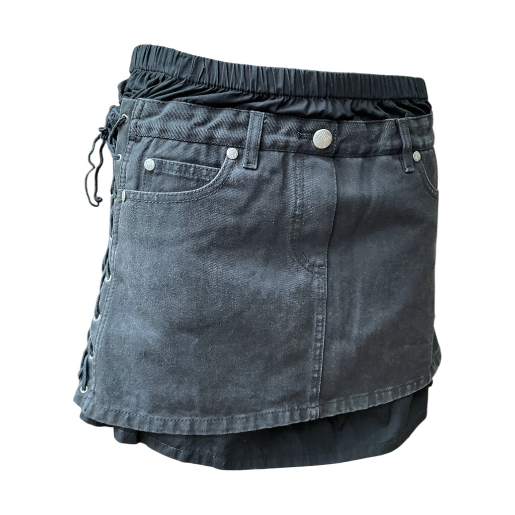 Jean Paul Gaultier Black Mini Skirt