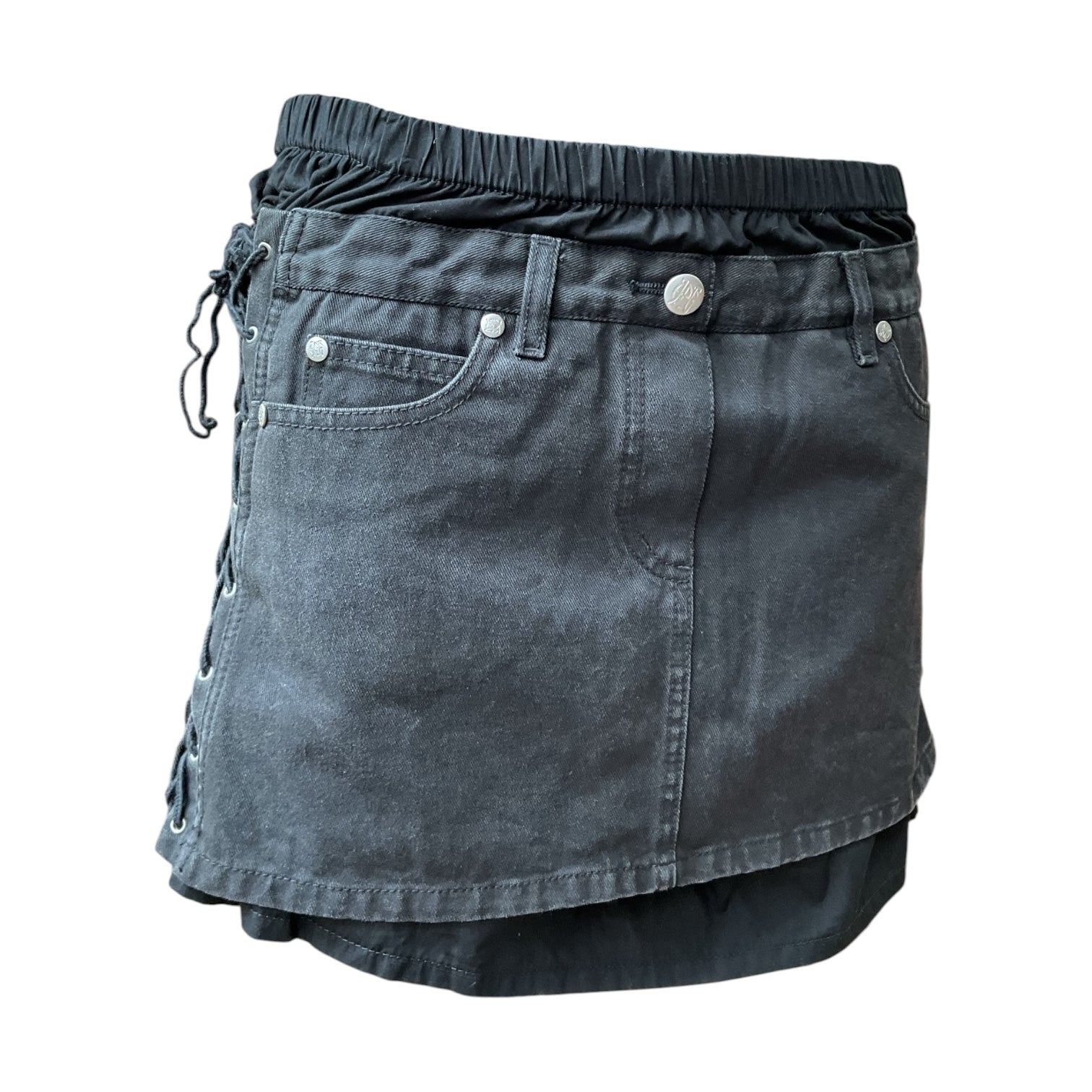 Jean Paul Gaultier Black Mini Skirt