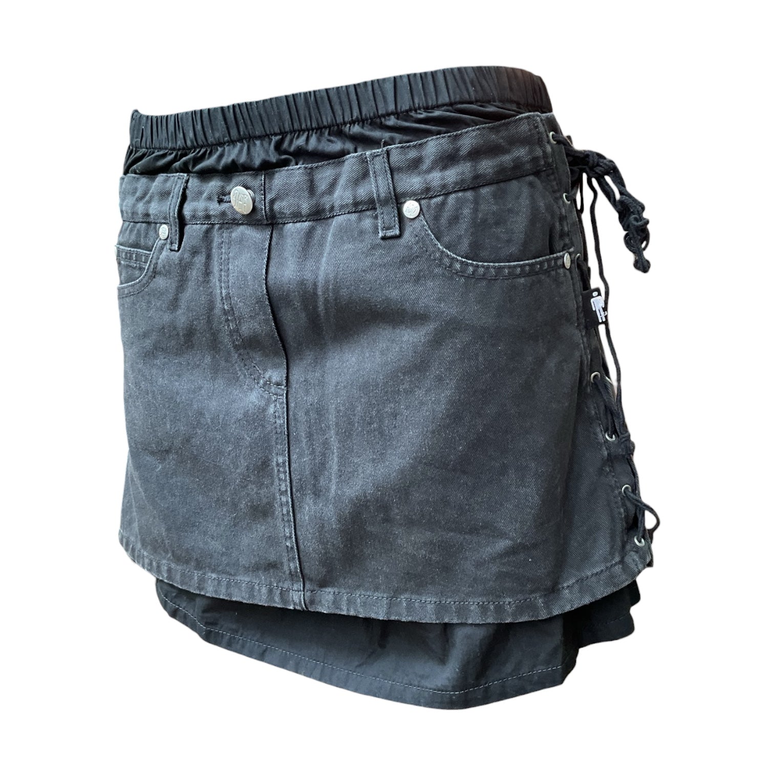 Jean Paul Gaultier Black Mini Skirt