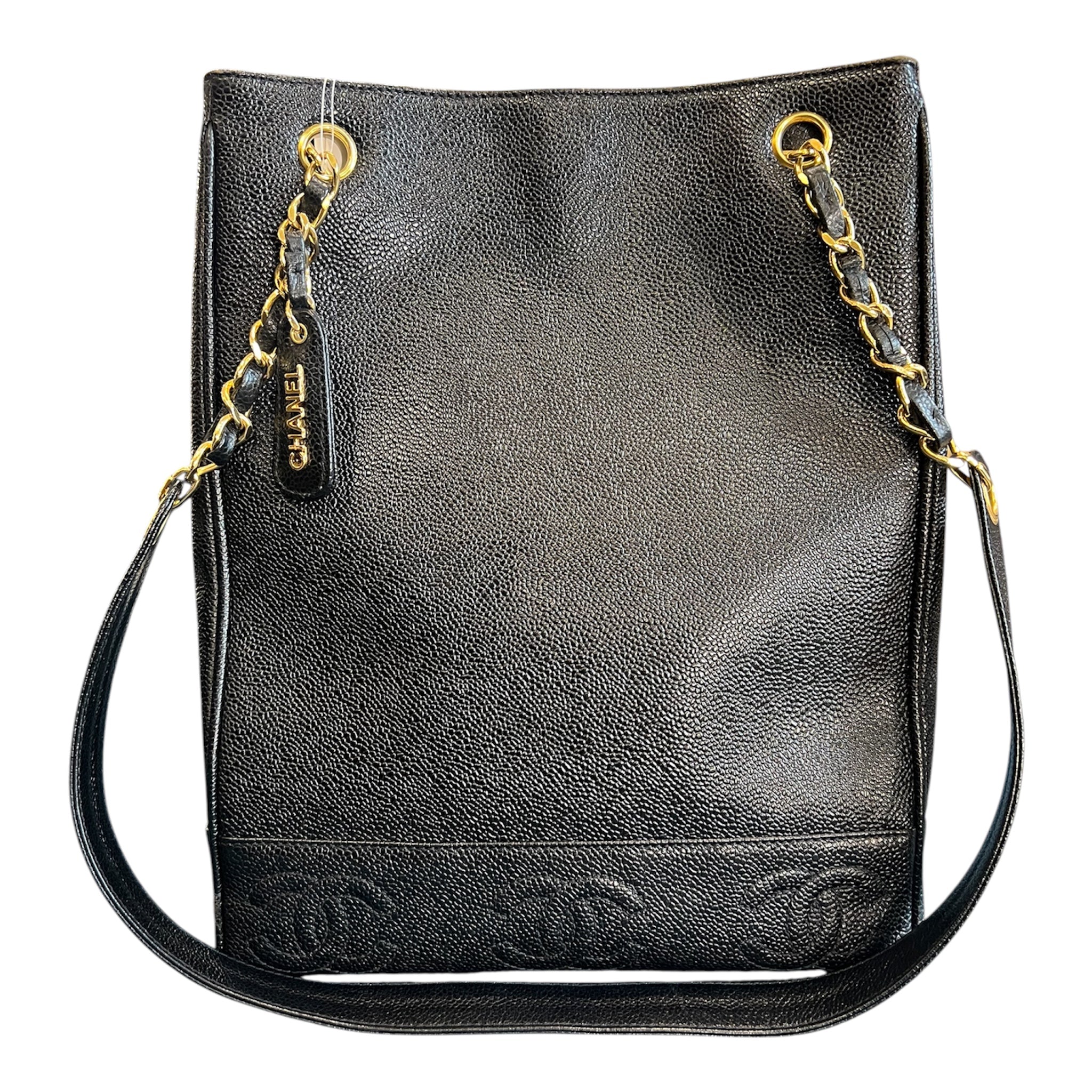 1994 Chanel Triple CC Caviar Tote