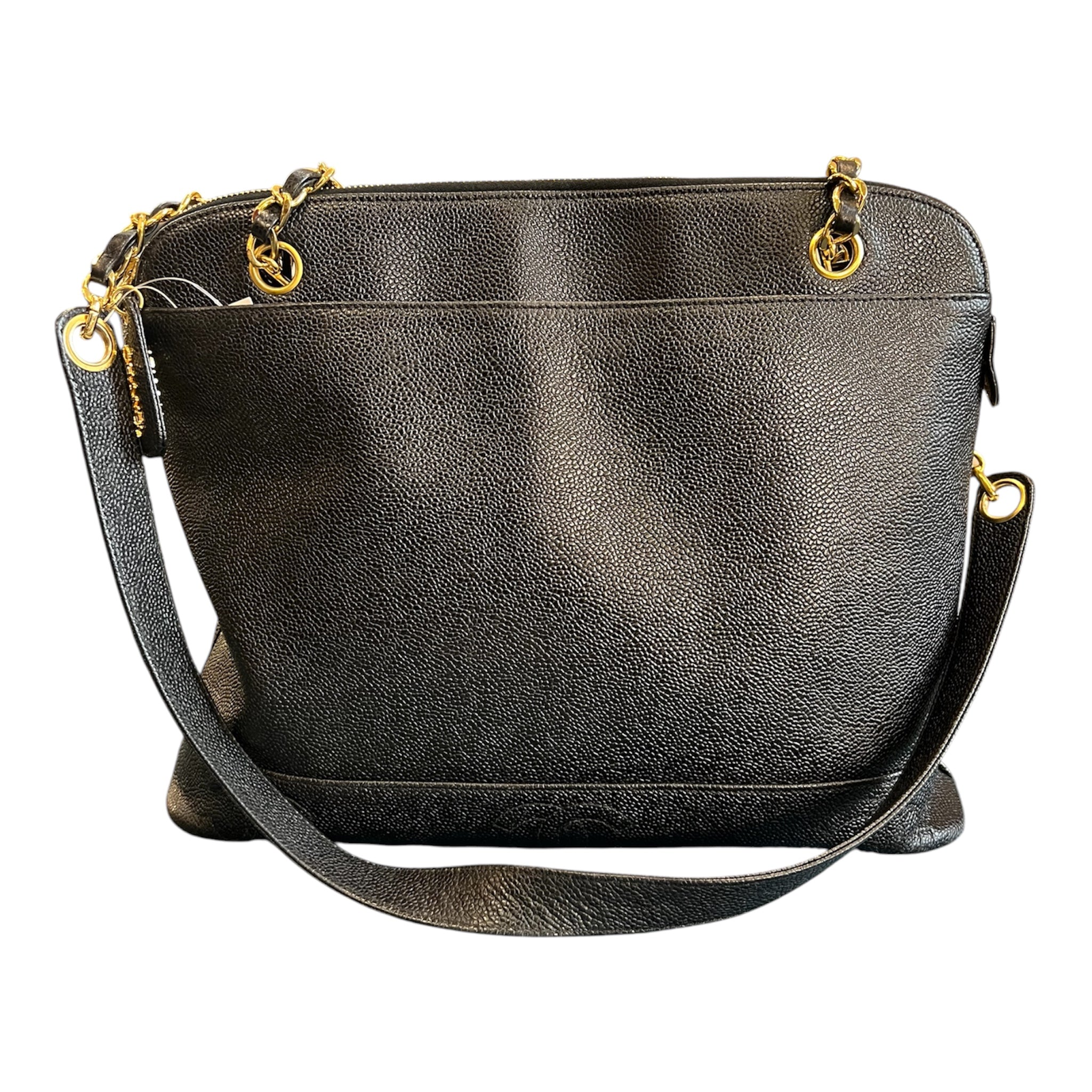 1996 Chanel Triple CC Caviar Shoulder Bag