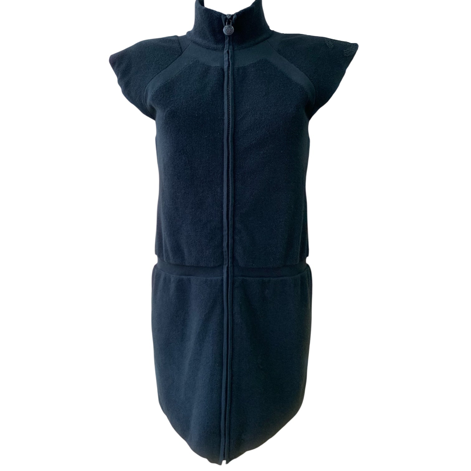 Chanel Black Terry Dress