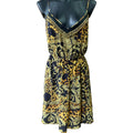 Versace Black & Gold Dress