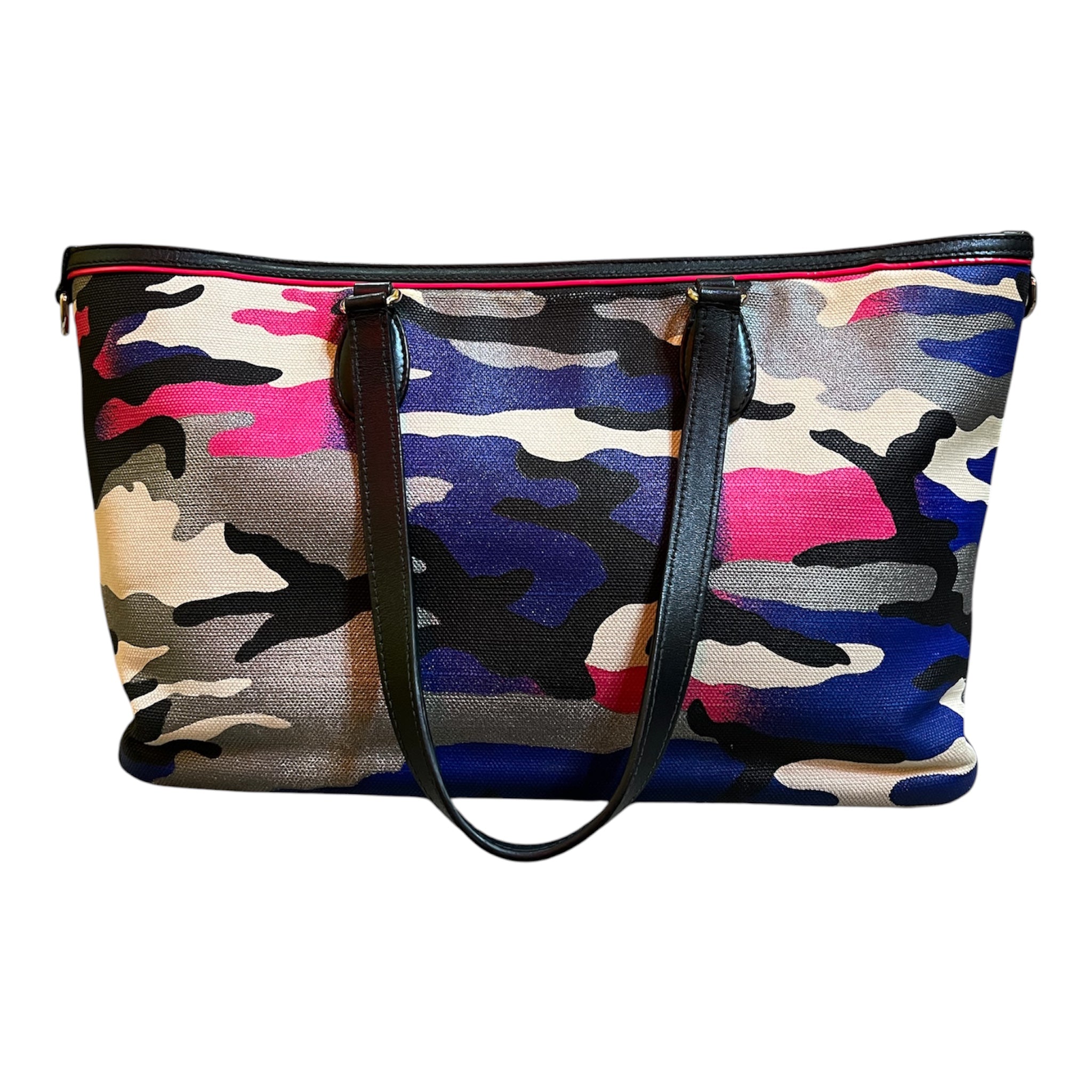 Dior Anselm Reyle Medium Canvas Camouflage Tote