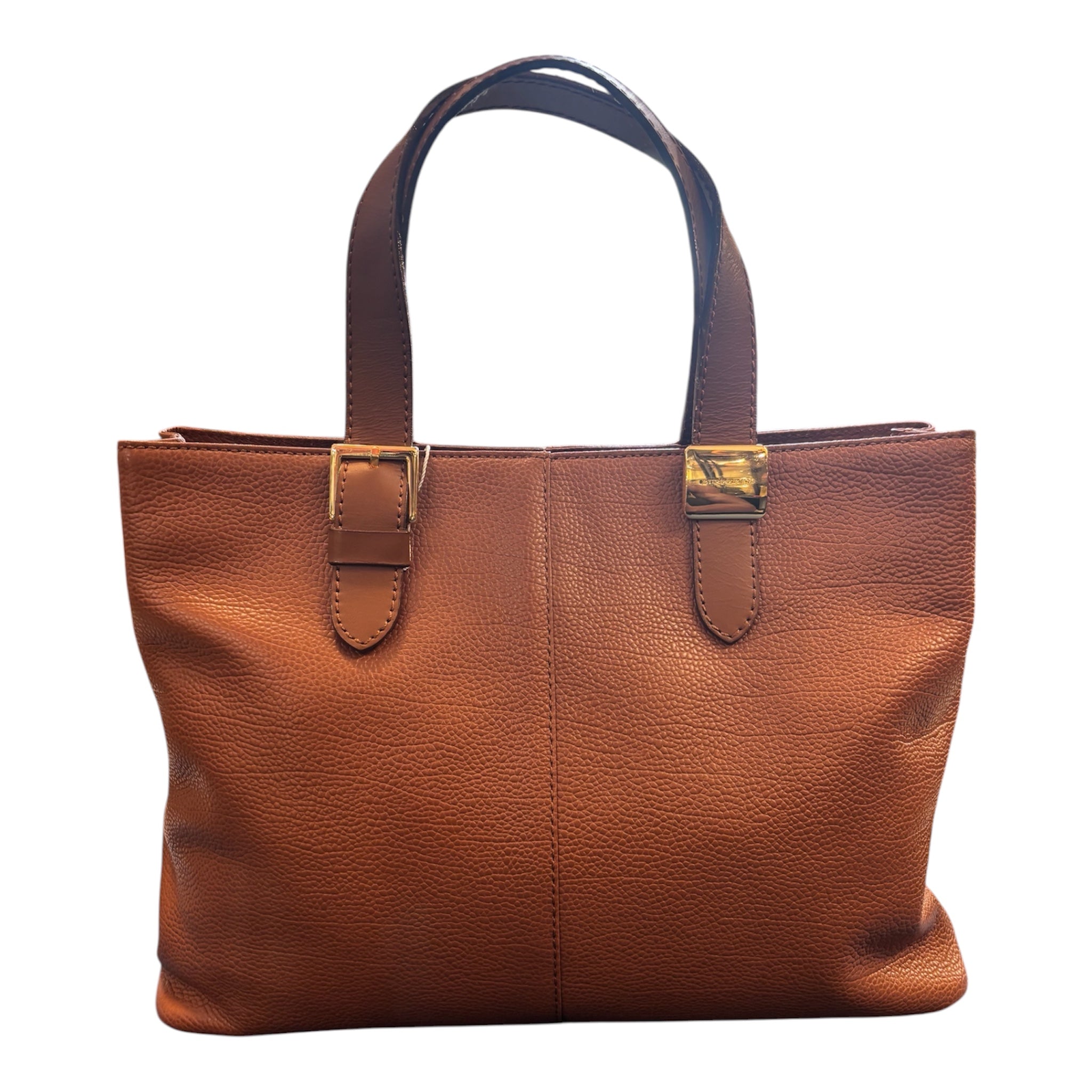 Burberry Brown Leather Handbag – Opulence Vintage