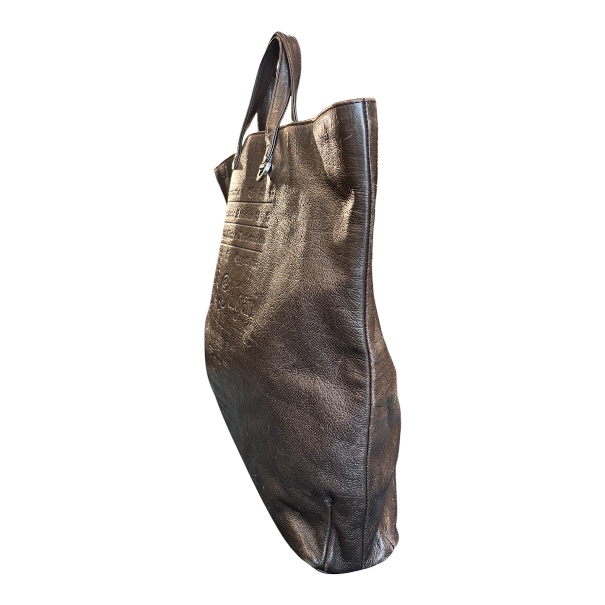Bulgari Brown Leather Handbag