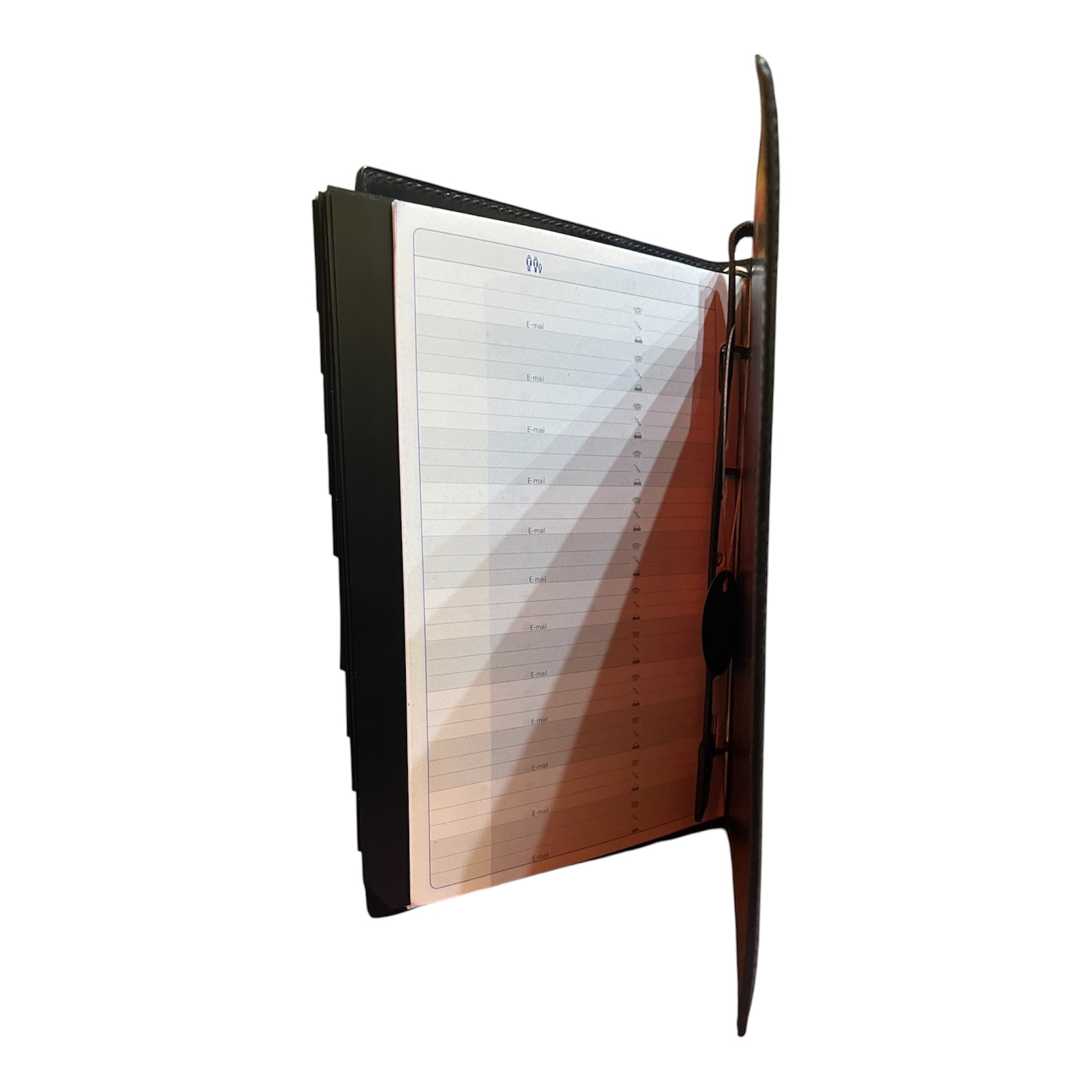 Hermès Black Leather Diary