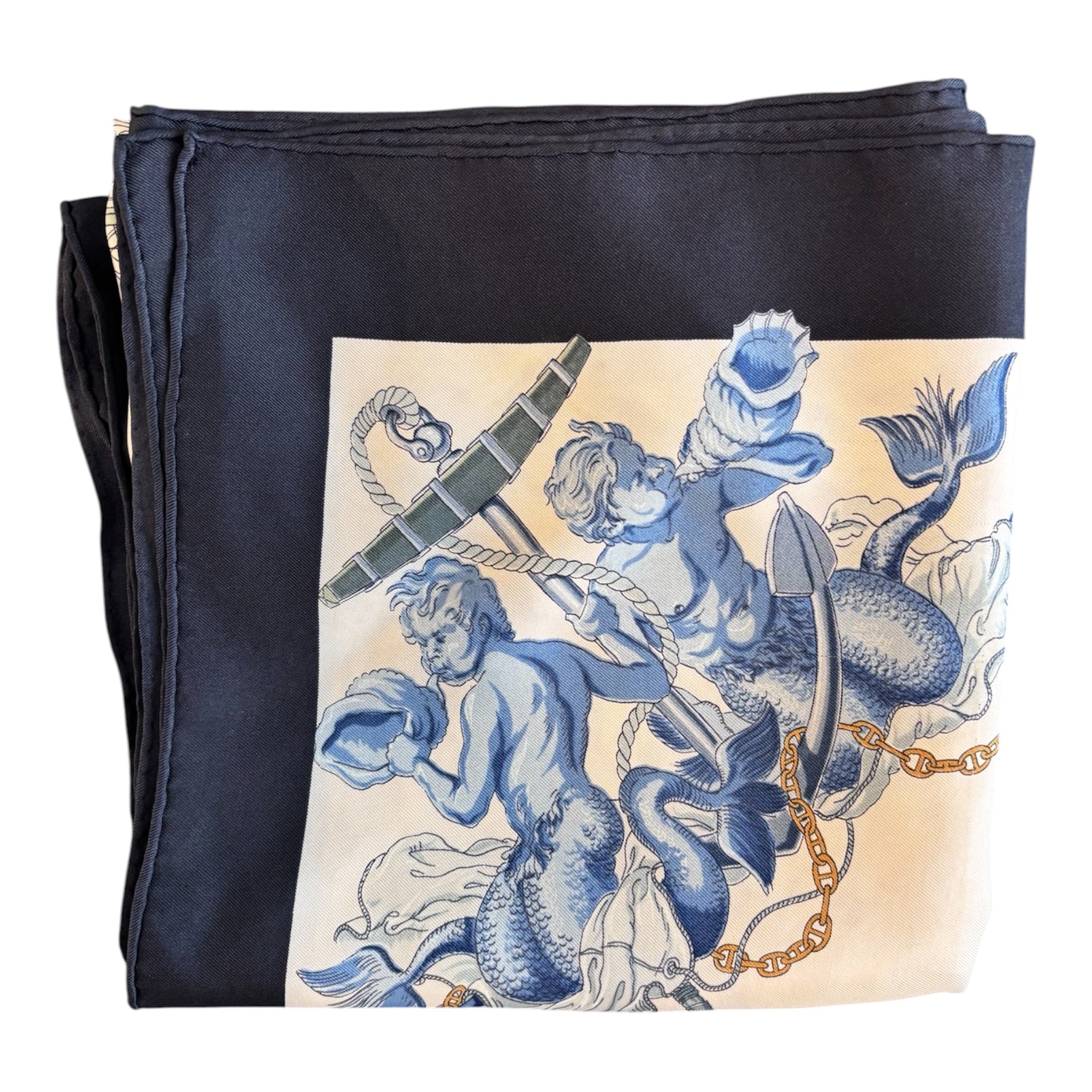 Hermès silk scarf