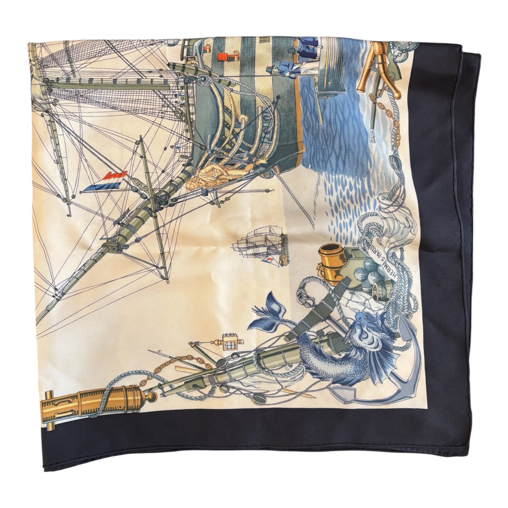 Hermès silk scarf