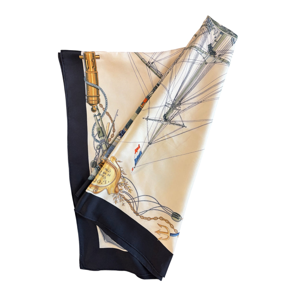 Hermès silk scarf