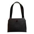 1997 Chanel Handbag in Black Grained Leather