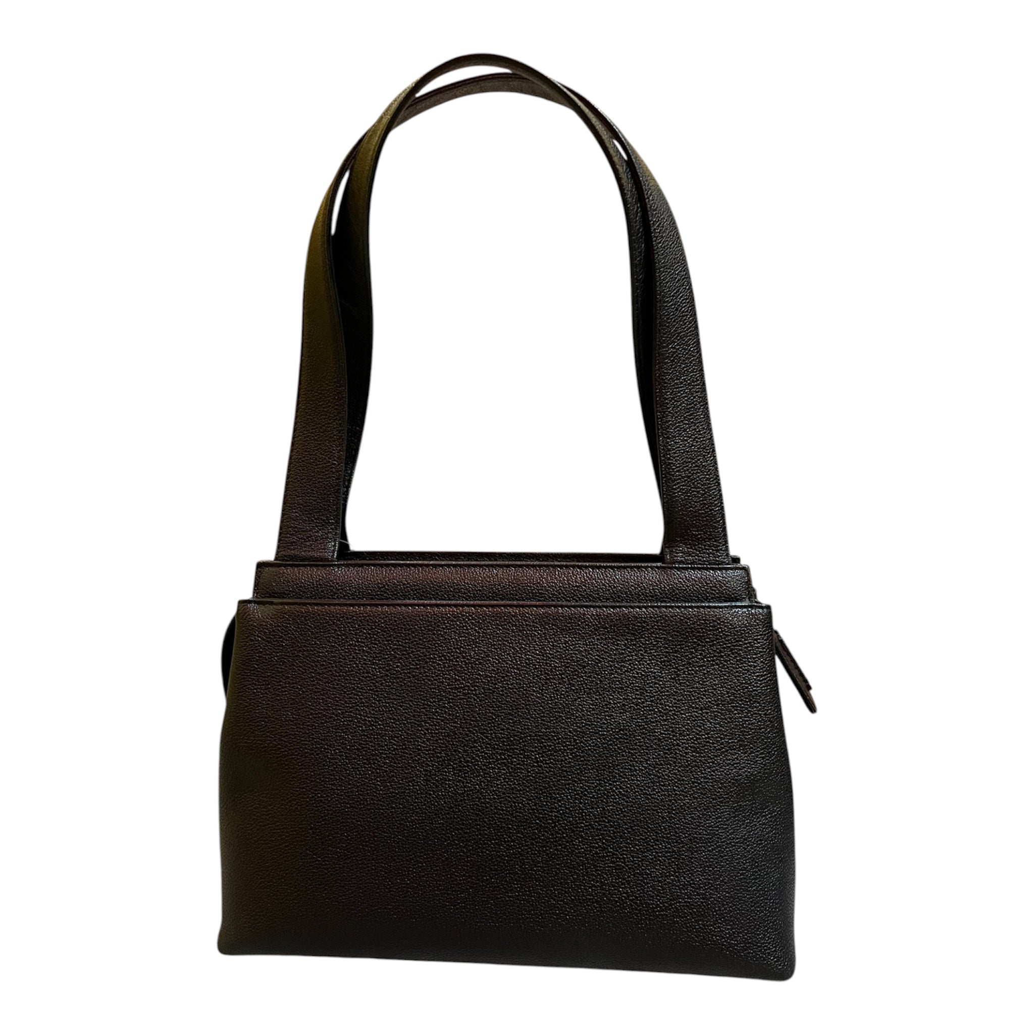 1997 Chanel Handbag in Black Grained Leather