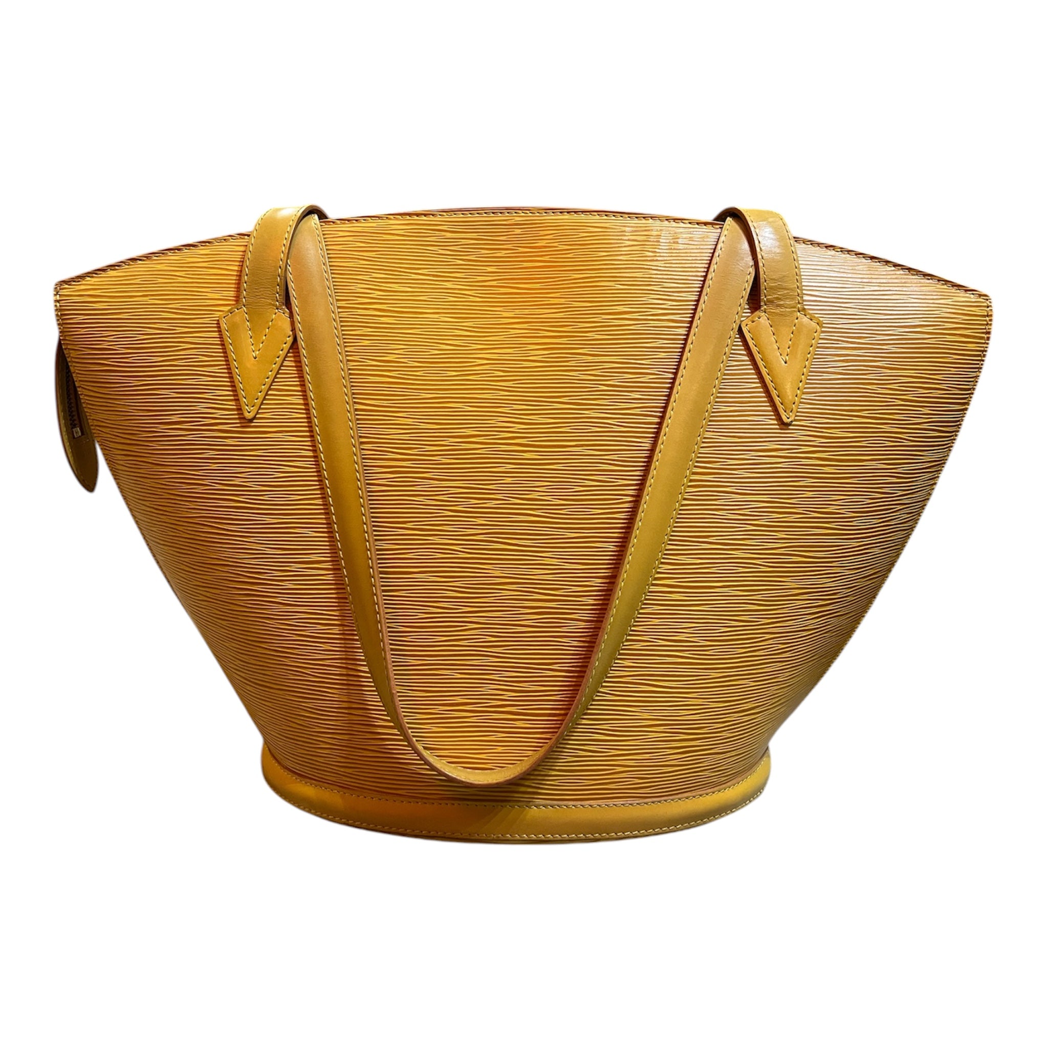 1995 Louis Vuitton Handbag in Yellow Epi Leather