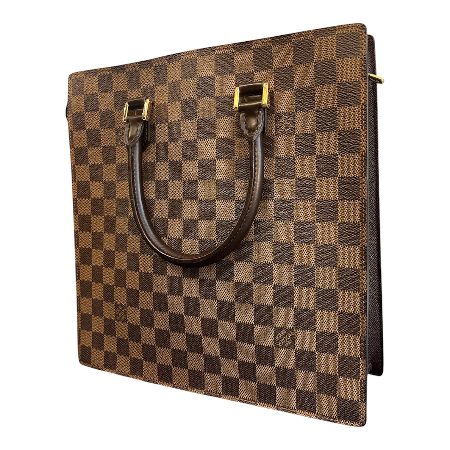 1998 Louis Vuitton Damier Ebene Venice Flat Handbag