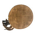 Hermes khaki suede hat with feathers - Good condition, shows slight signs of wear - Hermes hat - Khaki and brown suede - Feathers