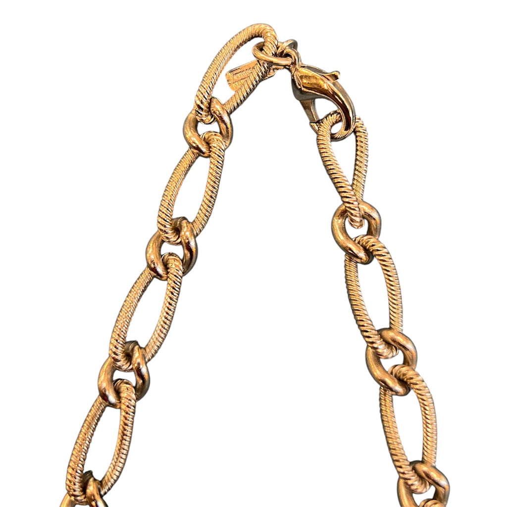 Ferragamo Silver Chain Necklace