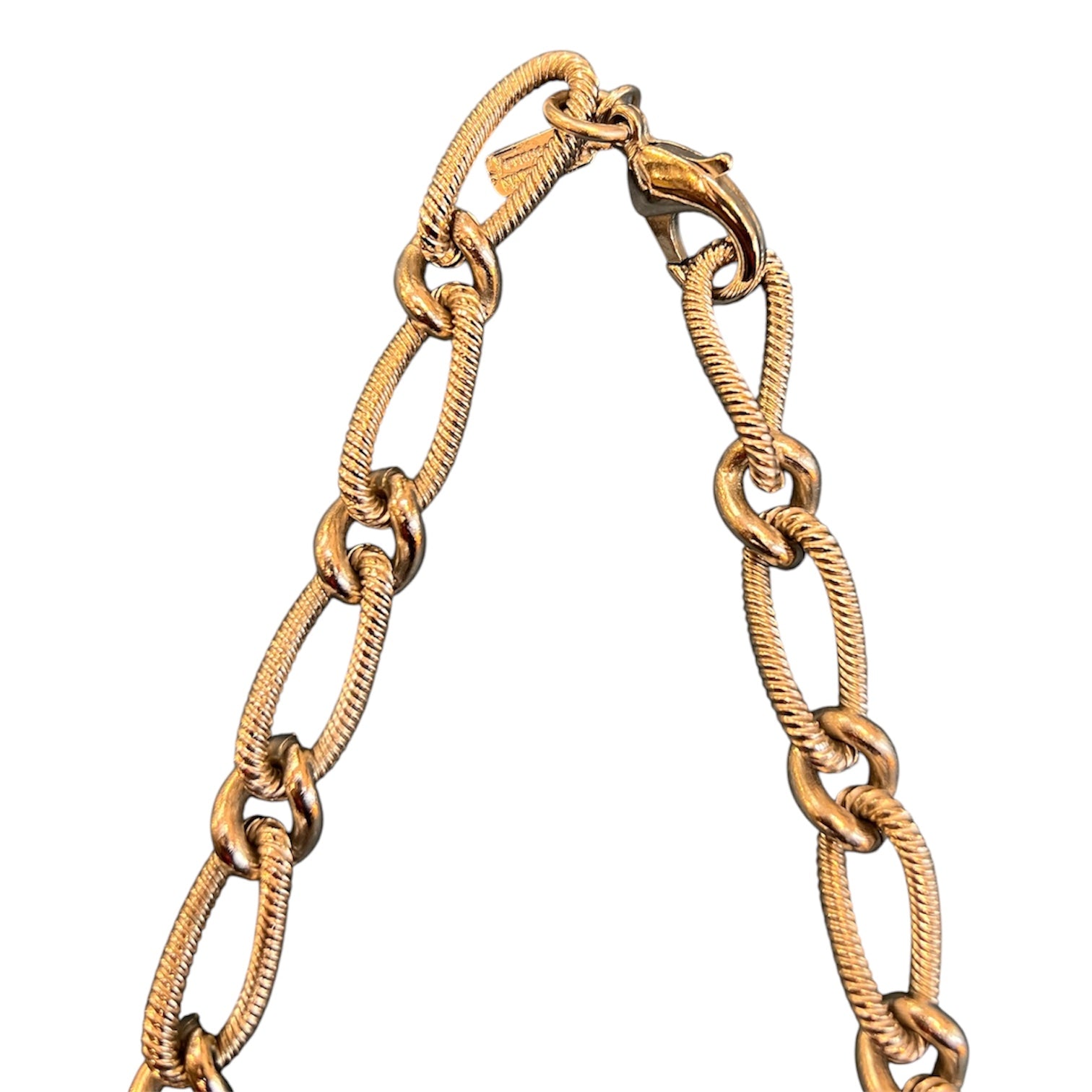 Ferragamo Silver Chain Necklace