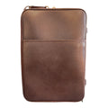 Louis Vuitton Brown Leather Travel Suitcase
