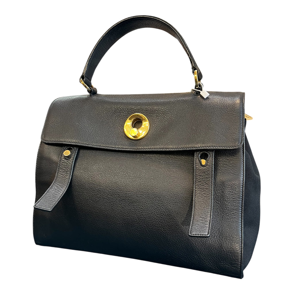 Yves Saint Laurent Medium Leather Muse Two Satchel