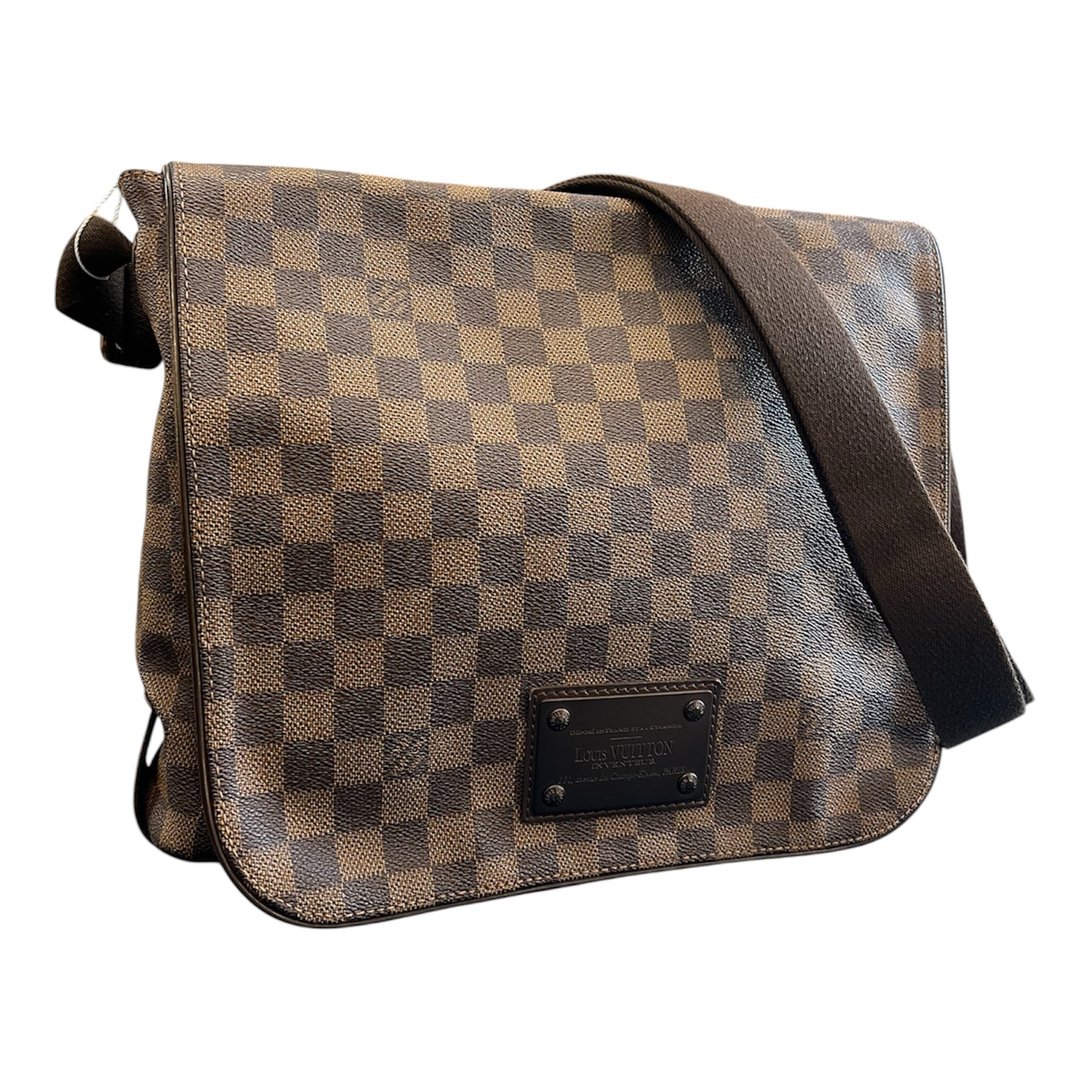 2009 Louis Vuitton Damier Ebene Brooklyn MM Handbag