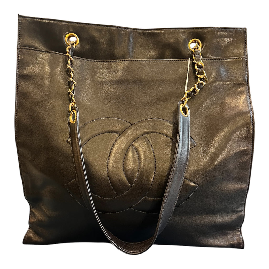 1994 Chanel CC Lambskin Tote