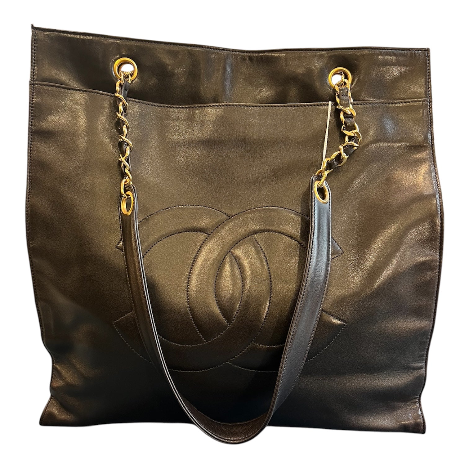 1994 Chanel CC Lambskin Tote