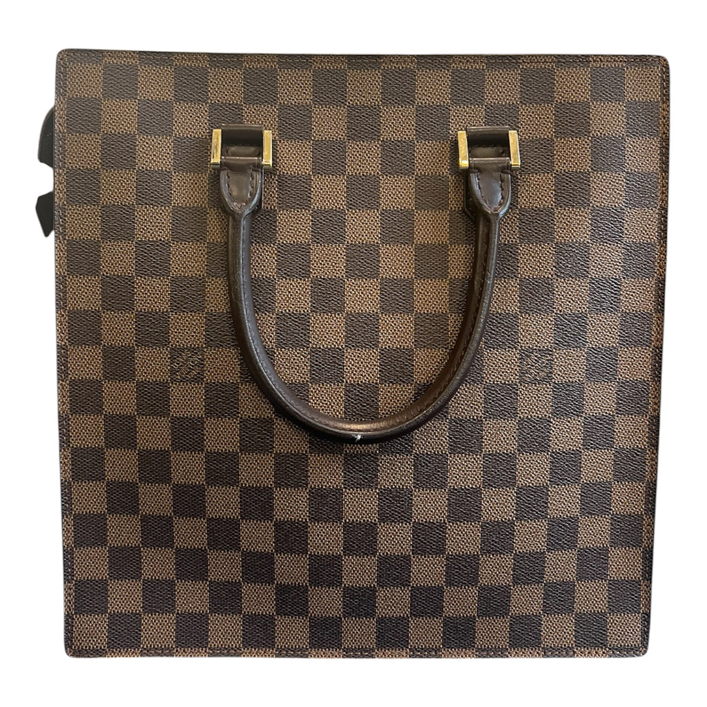 1994 Louis Vuitton Damier Ebene Venice Flat Handbag